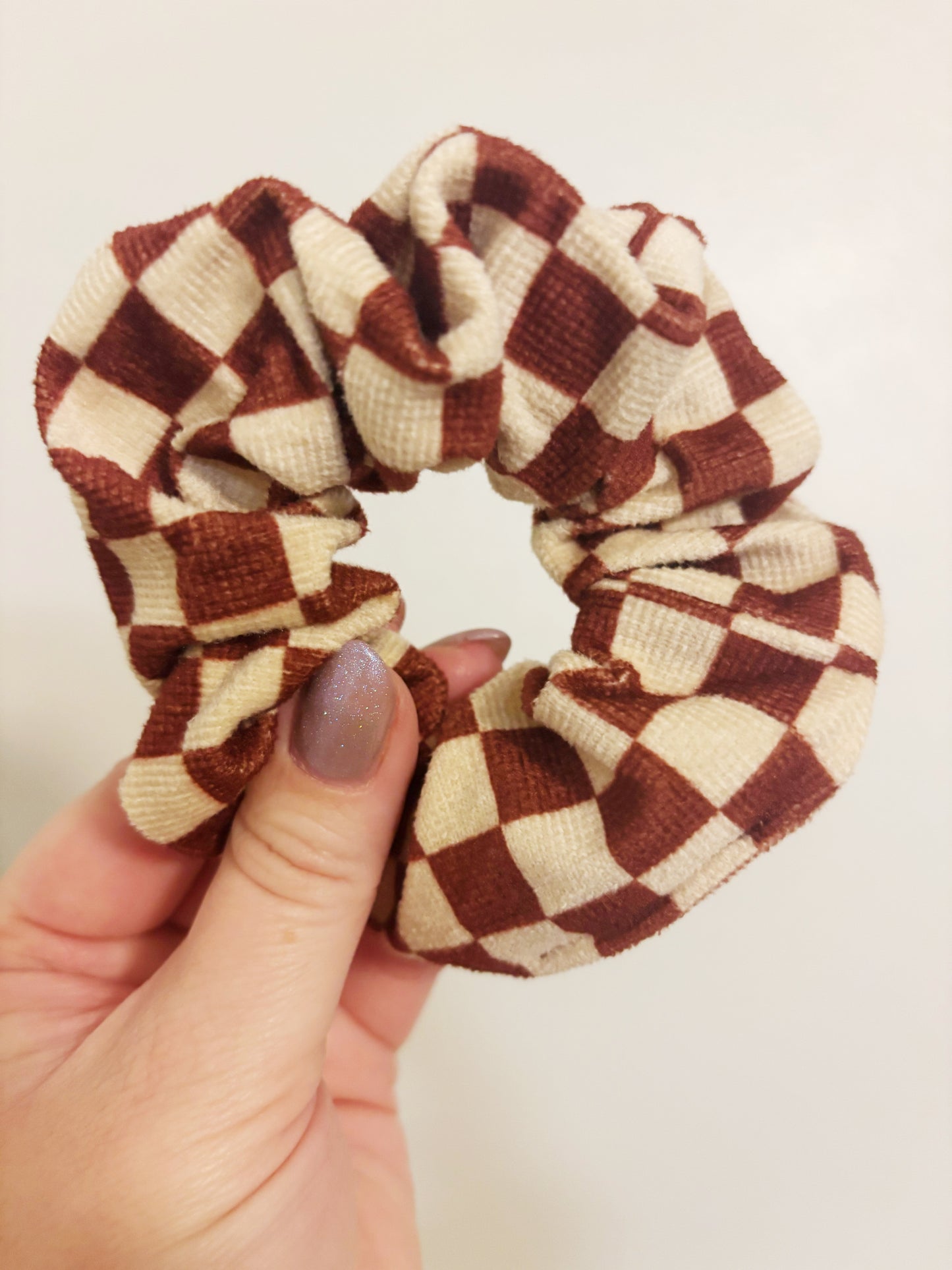 Checkered Scrunchie | Single